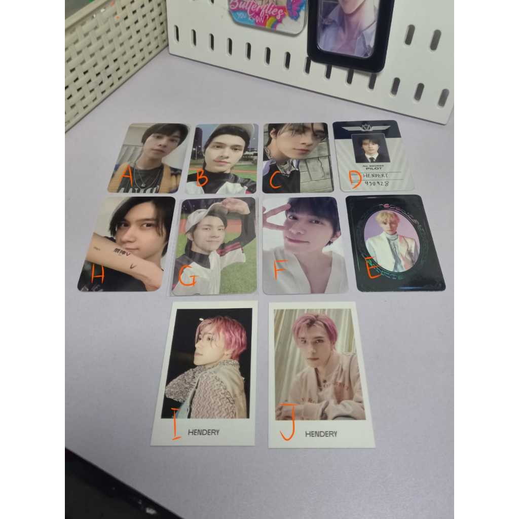 pc photocard hendery jaehyun nct wayv