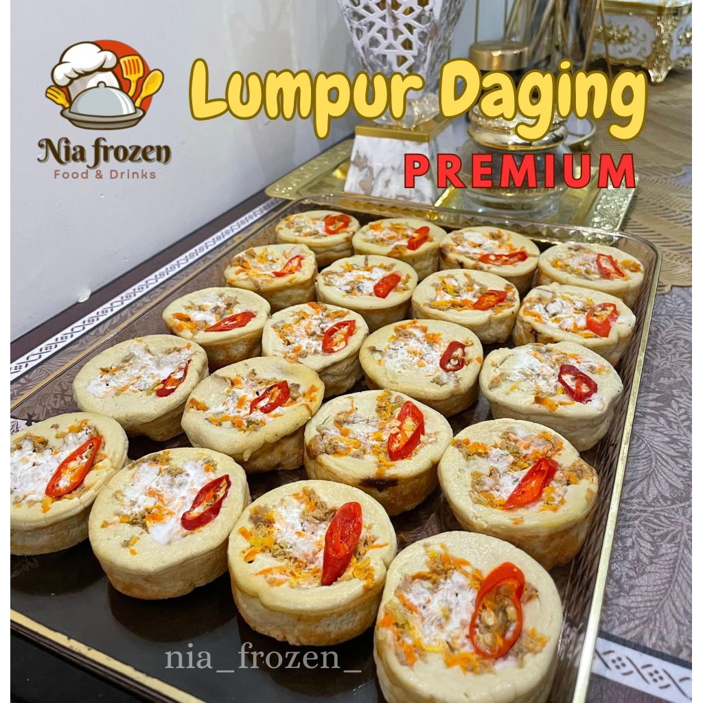 

Lumpur Daging Premium, Kue Lumpur Premium isi 6/pack