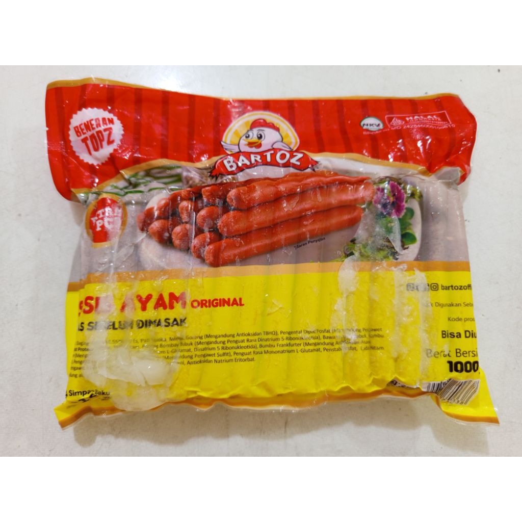 

BARTOZ sosis ayam 1kg