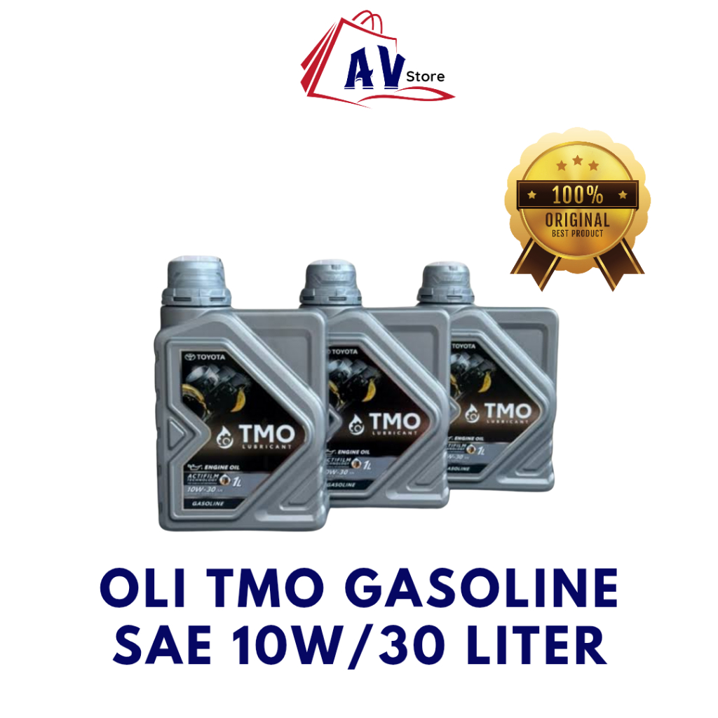 TMO Oli Mesin Bensin Toyota 10W-30 API SN Synthetic Oil 8880-85986 / Oli TMO 10W 30 Original