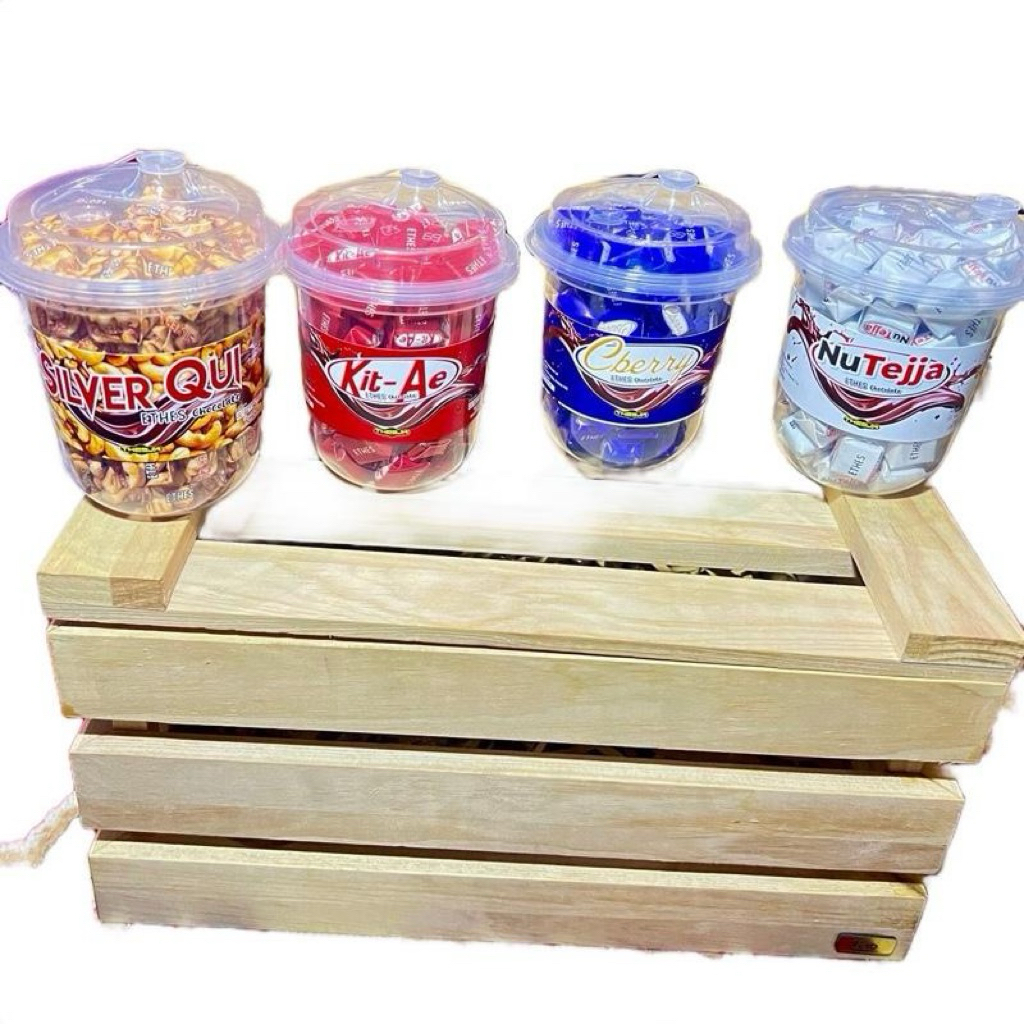 

ETHES COKLAT OVAL ISI 80pcs