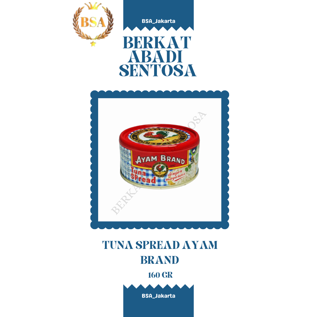 

TUNA SPREAD AYAM BRAND (160 GR)