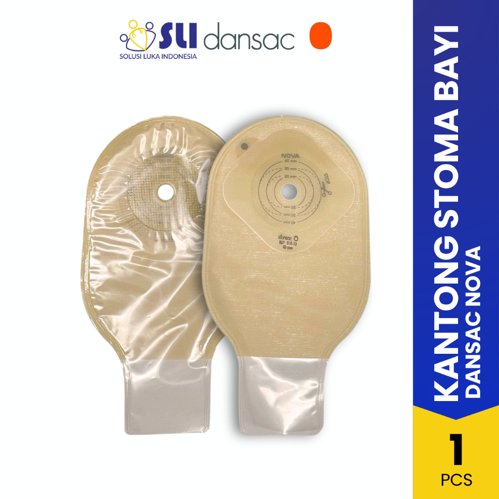 Colostomy Bag Nova 1 Infant 818-10 - Kantong Kolostomi Bayi - DANSAC NOVA