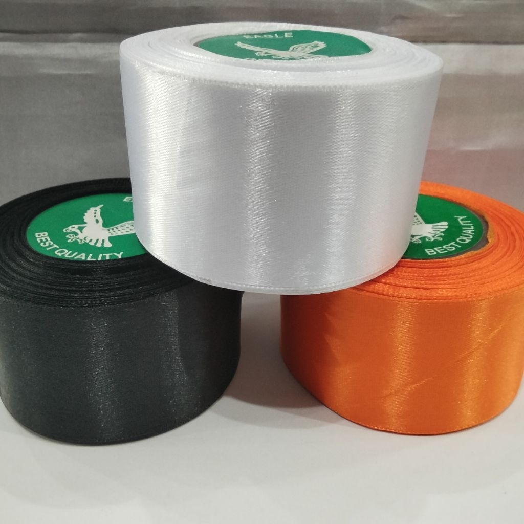 

Pita saten 2 inch (Lebar 5 cm)isi 20yard(PER ROL)