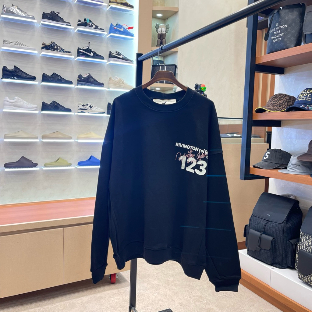 Sweater Pria Rivington Roi Rebis RRR123 CVA Print Crewneck PM