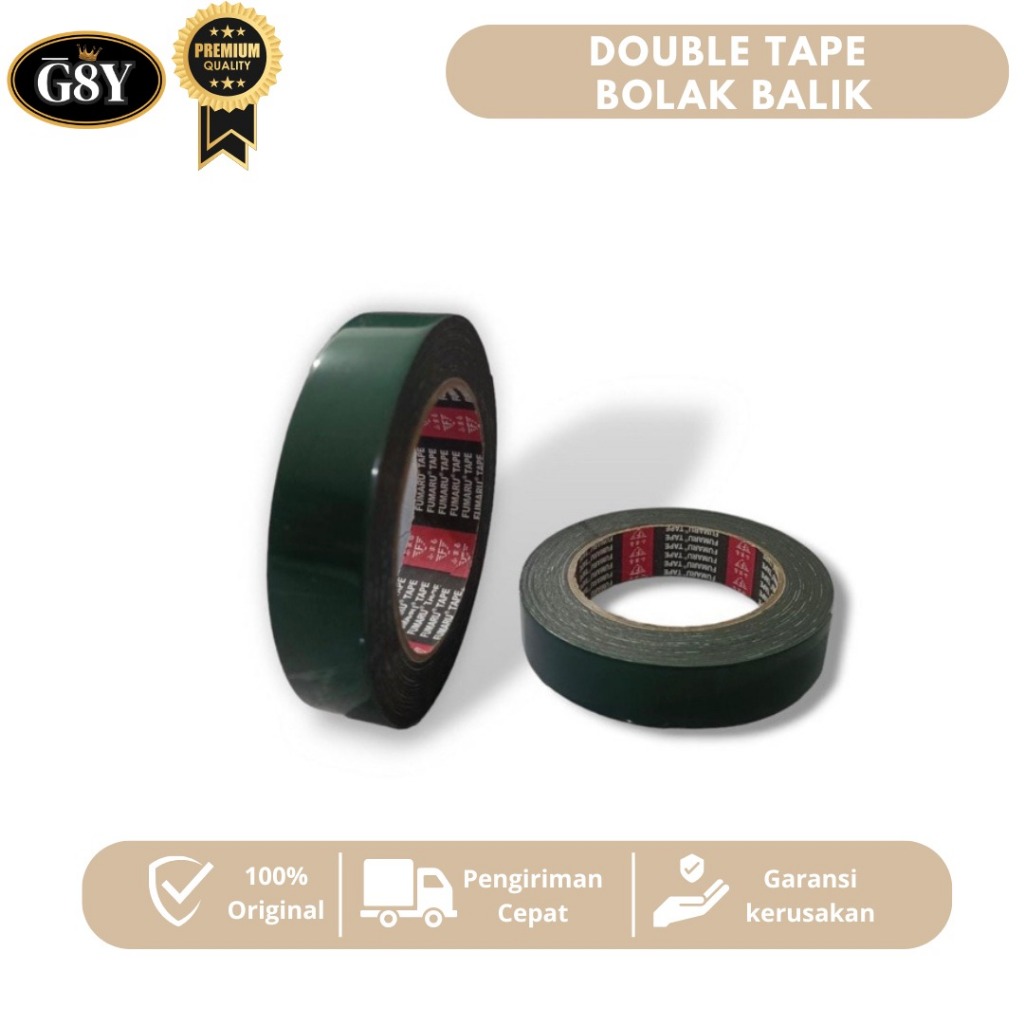 

Double Tape Bolak balik 24mm x 5meter