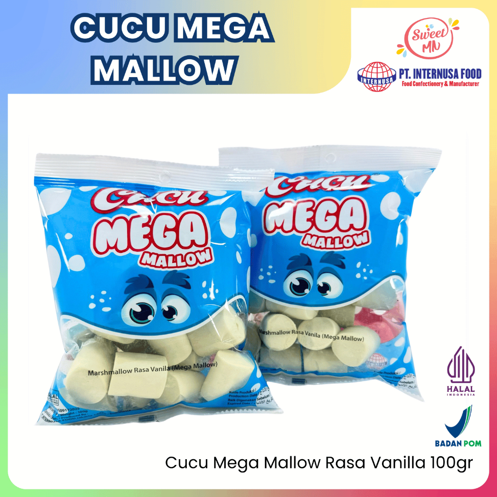 

Permen Cucu Mega Mallow 100 gr