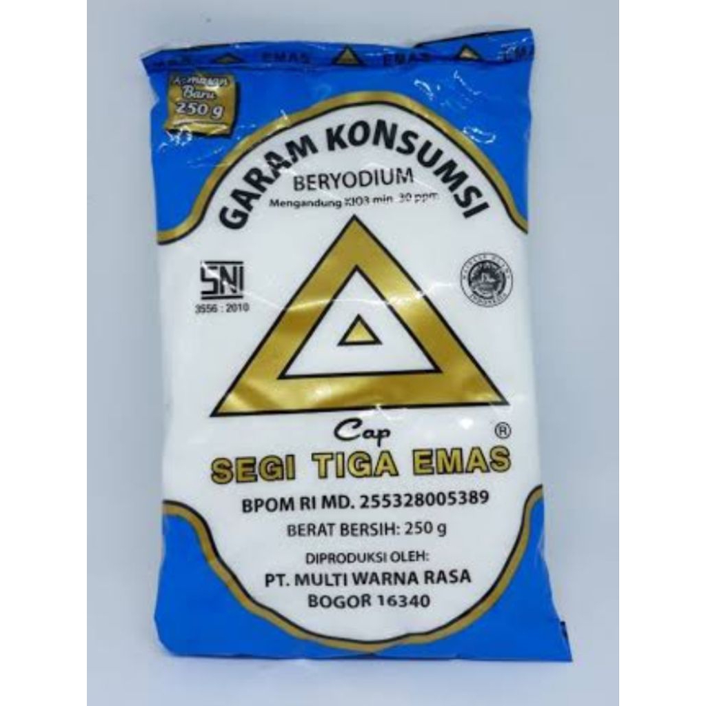 

Garam Cap Segitiga emas 500g
