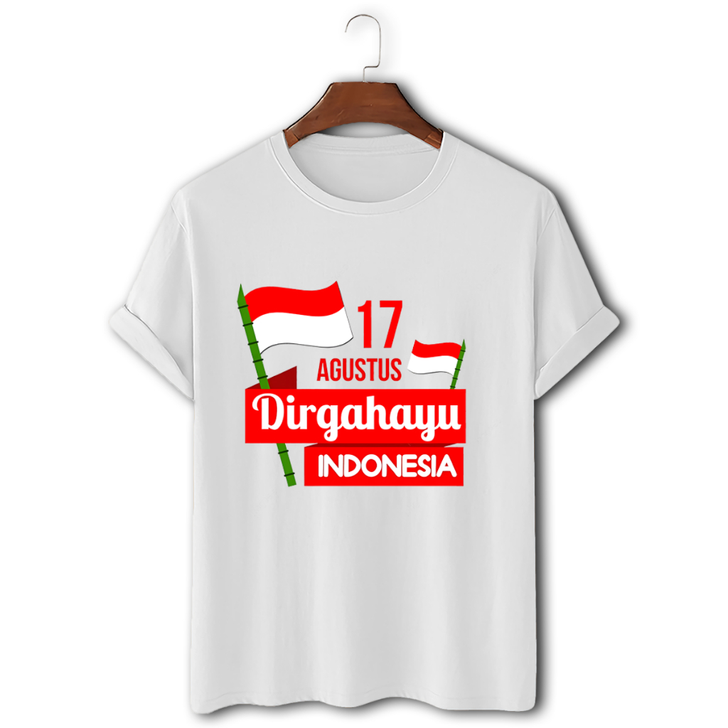 KAOS 17 AGUSTUS NEW DESAIN 01 KAOS PRIA WANITA