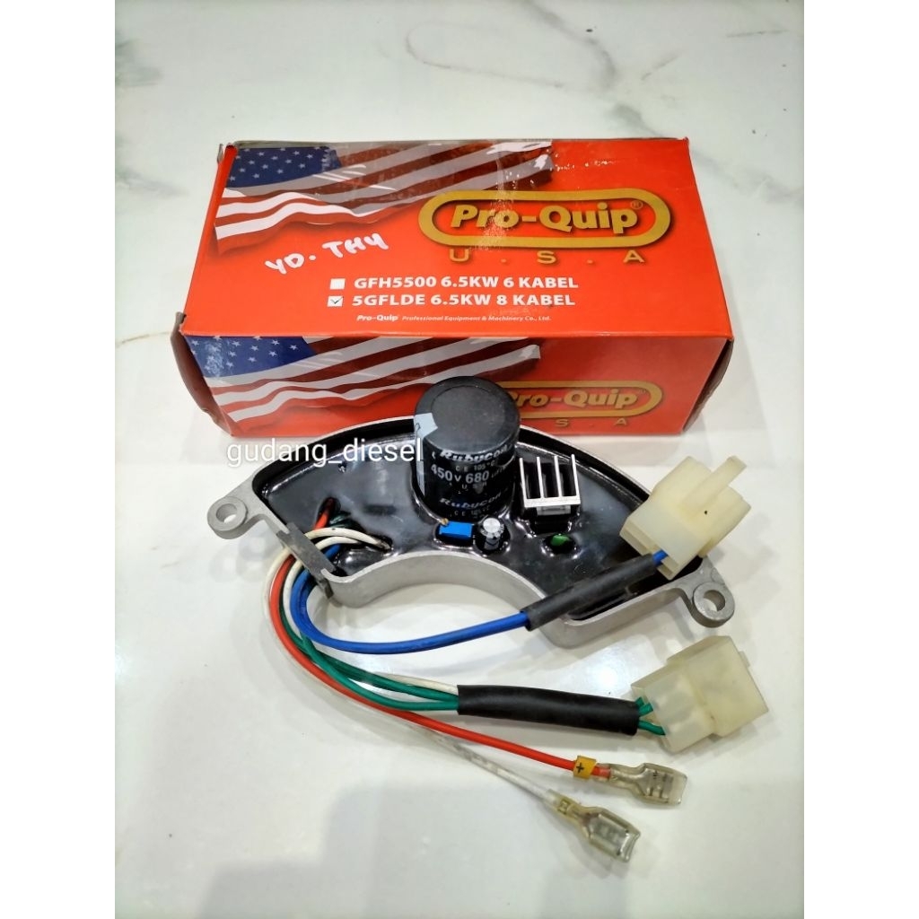 AVR genset ET 5000, ET5500,  ET6000, ET6500, ET7000, ET7500 / 8 kabel