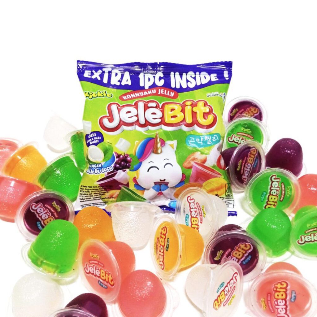 

Kiokio Jelebit Nata de Coco isi 6 @90gram Kiokio Jelly Bit Aneka Rasa Buah