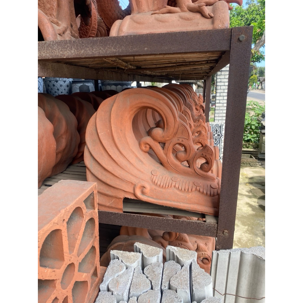 Genteng Wuwung Motif/hias