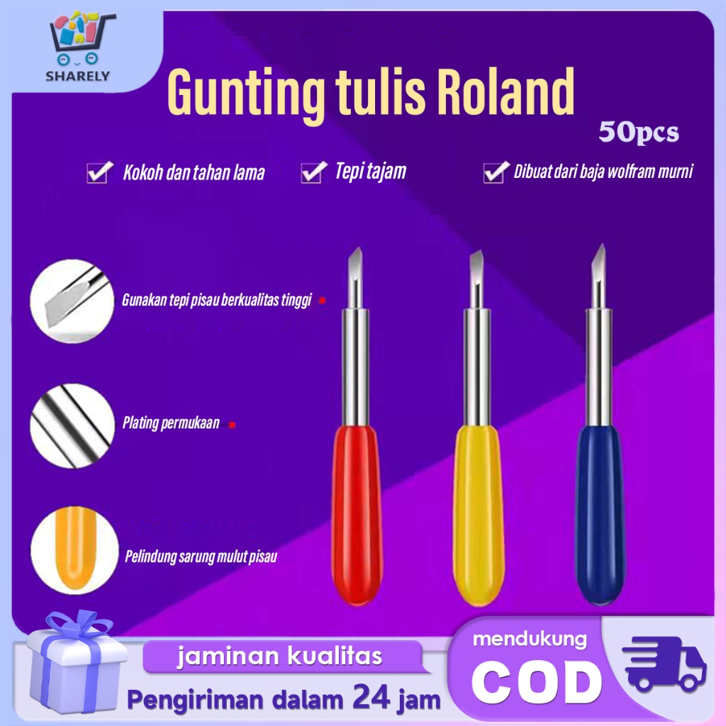 

Mata Pisau Cutting 50pcs Pisau Engraving Roland Cutting Plotter Blade Pisau Cutting Stiker
