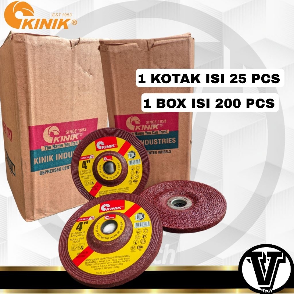 Mata batu gerinda poles kinik 4 inch batu gerinda poles/ asah kinik