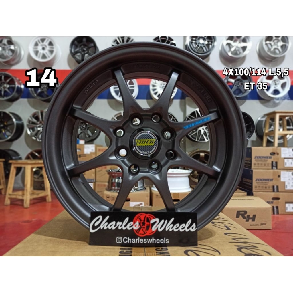 VELG CE28 GUNMETAL RING 14