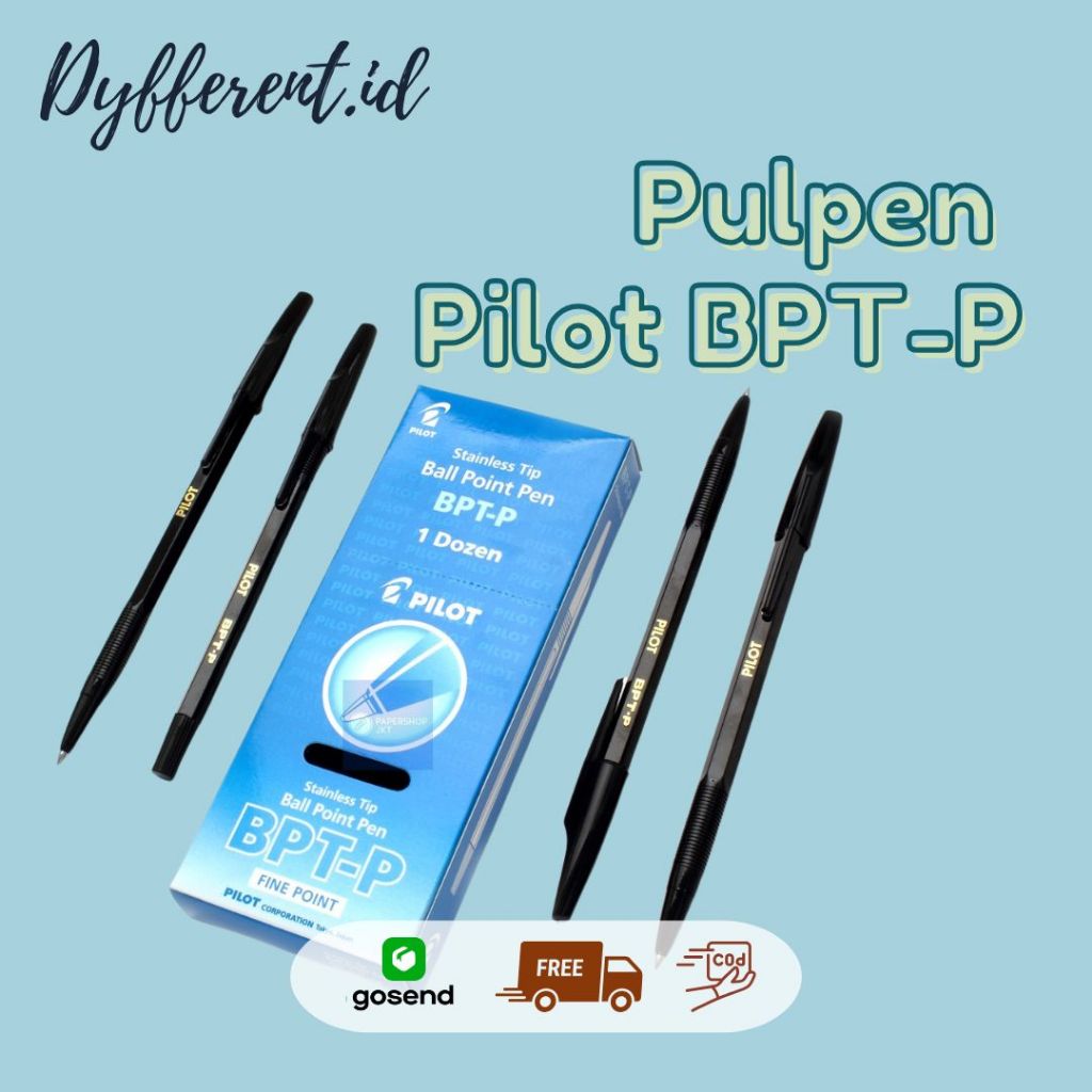 

Pulpen Pilot BPT-P / Pulpen Pilot Murah / Pulpen Pilot Warna Hitam