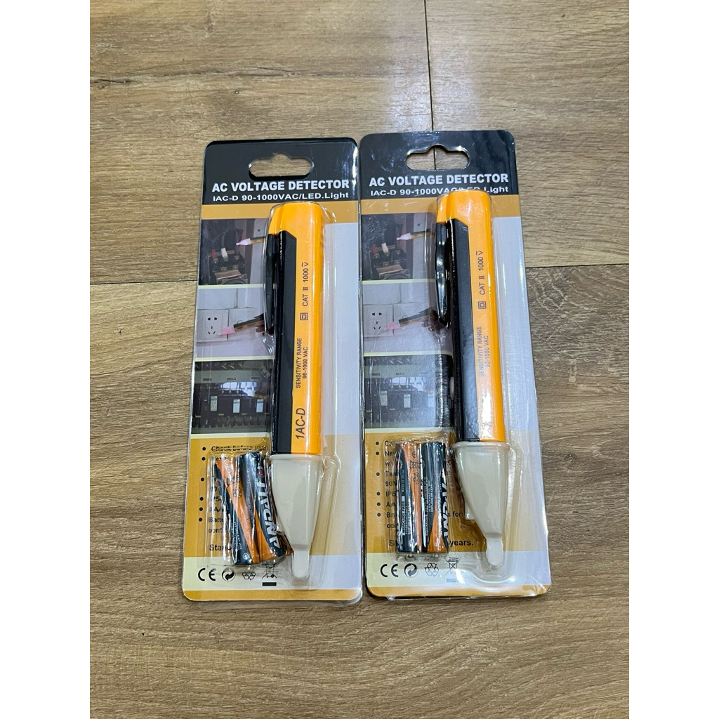 Tespen Digital 1AC-D Suara + Baterai / Tespen Otomatis Bunyi Pendeteksi Kabel Putus / Tespen Voltage