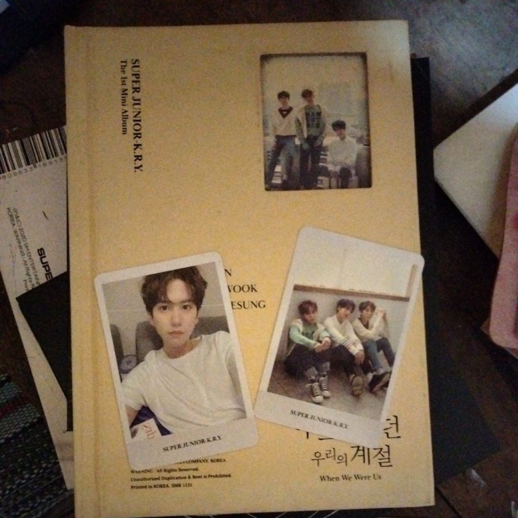 ALBUM SUPER JUNIOR KRY - WHEN WE WERE US (PURE VERSION)