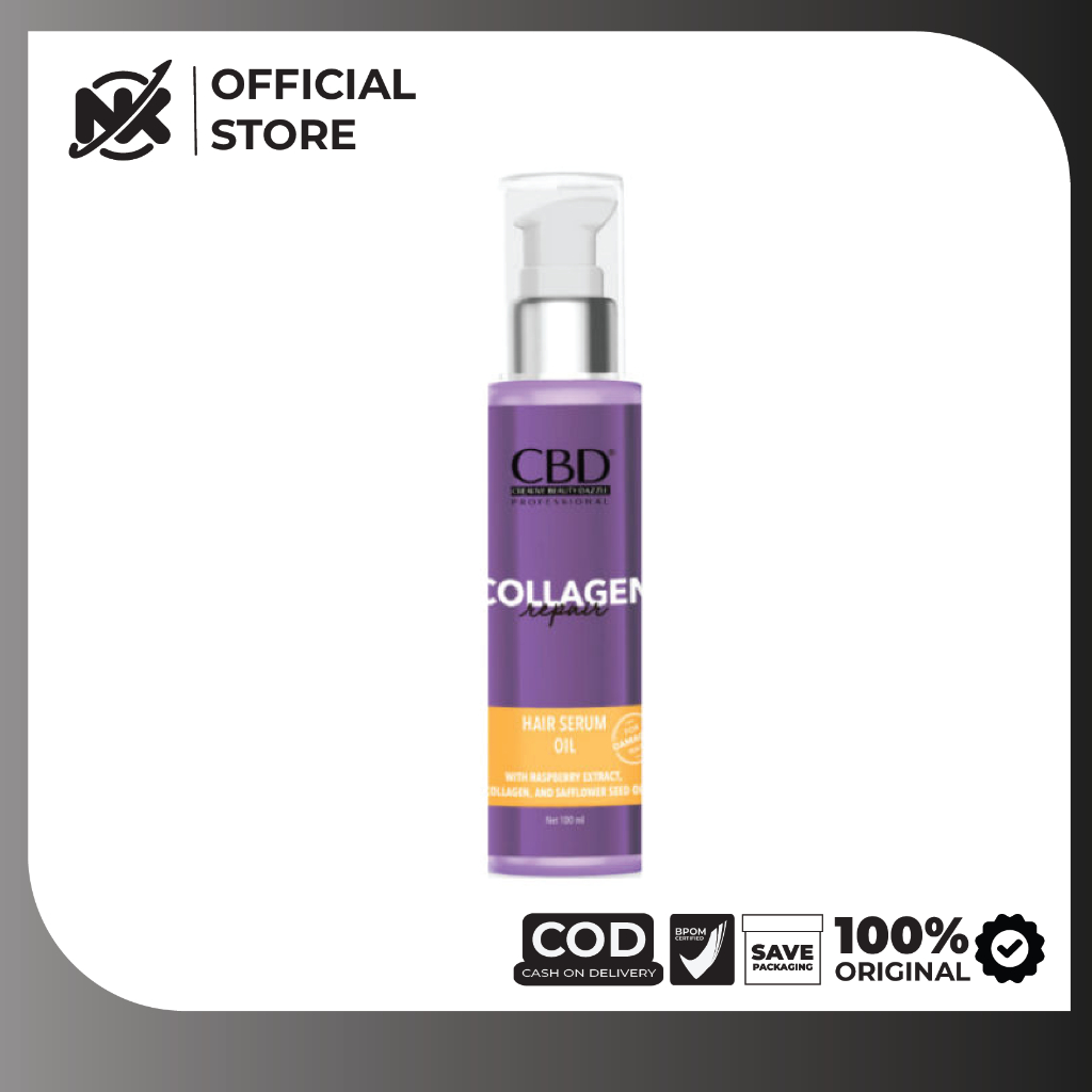CBD Collagen Repair Hair Serum Oil