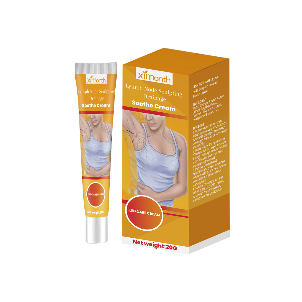 Ximonth Lymph Relief Cream 20g Untuk mengurangi pembengkakan limfa di bagian belakang telinga dan le