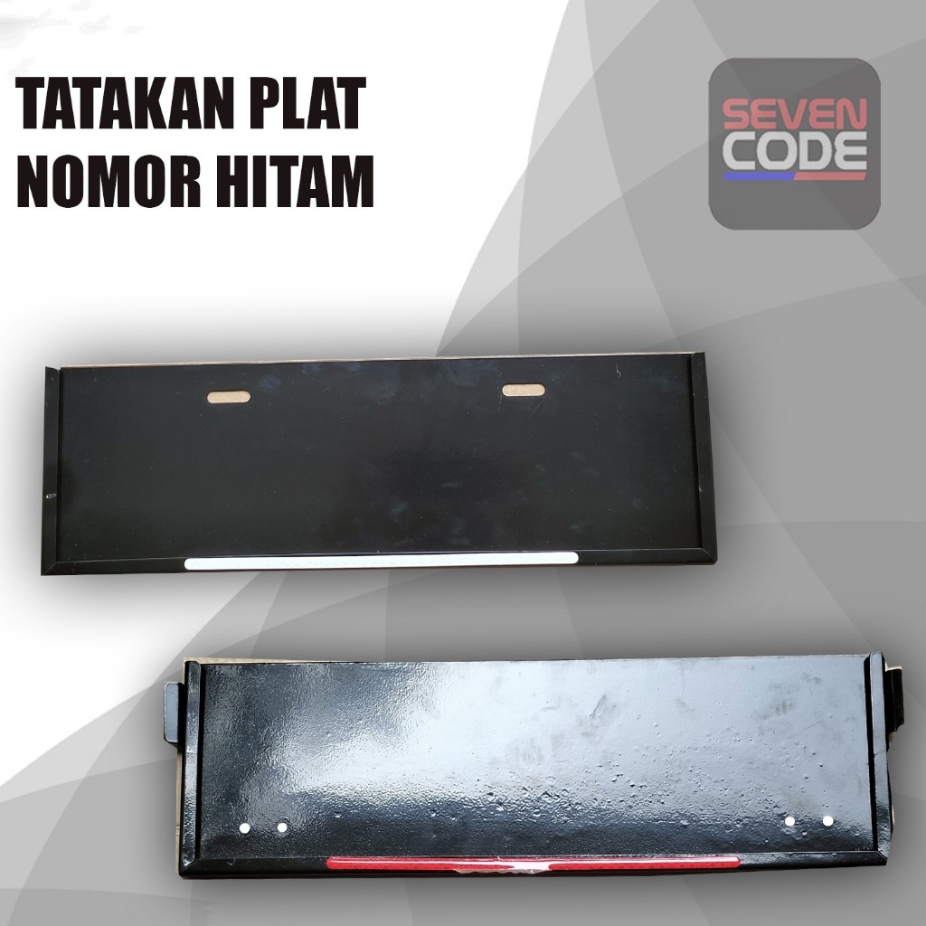 TATAKAN PLAT NOMOR MOBIL HITAM / DUDUKAN PLAT NOMOR MOBIL HITAM