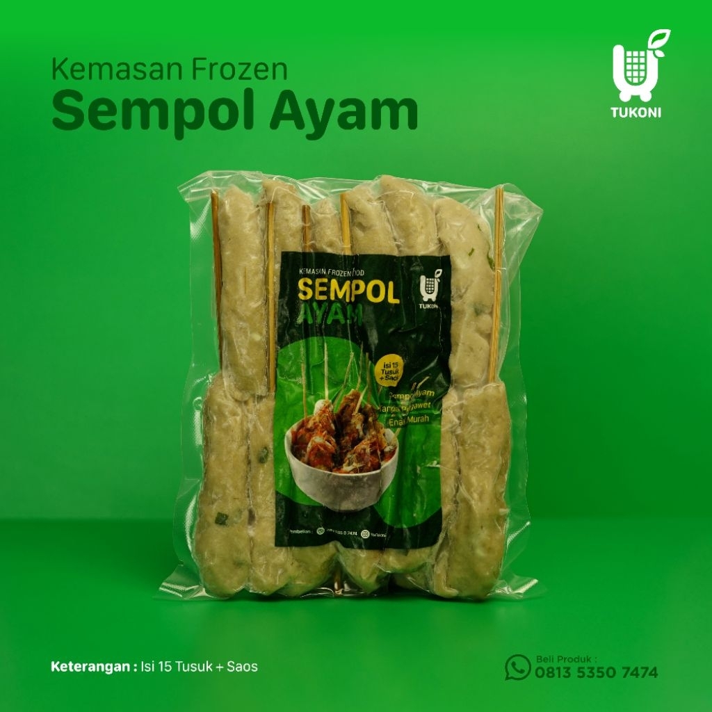 

Sempol Ayam Kemasan Vakum Frozen YukTukoni Jogja