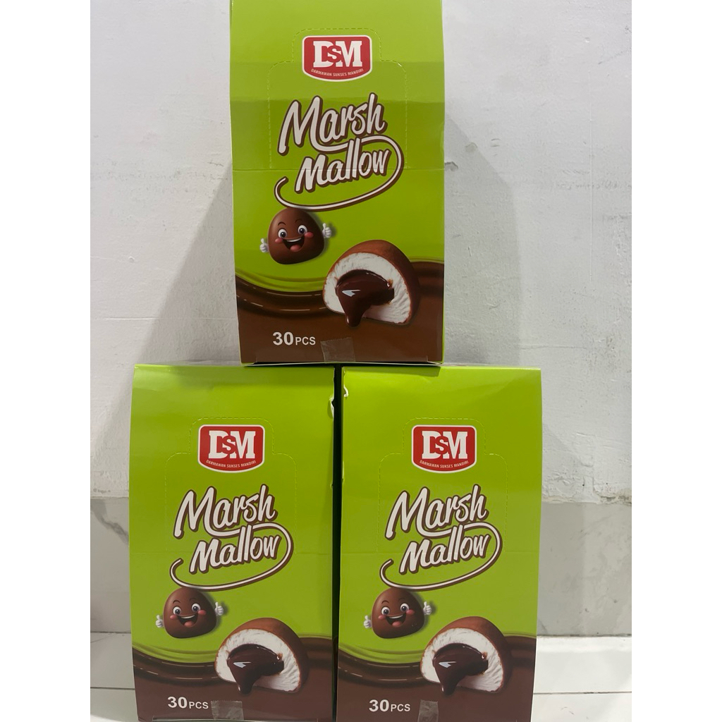

DSM MARSHMALLOW COKELAT ( isi 30pcs )