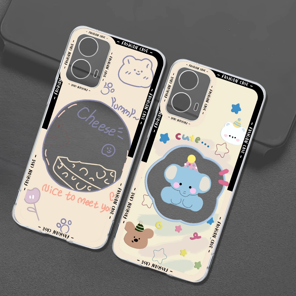 Case Hp Motorola G45 5G - Softcase Handphone Untuk Motorola G34 EL012