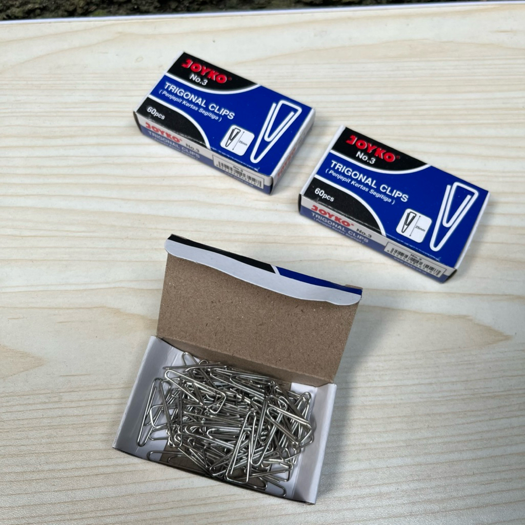

Paper Clips merk Joyko No.3 Isi 60pcs