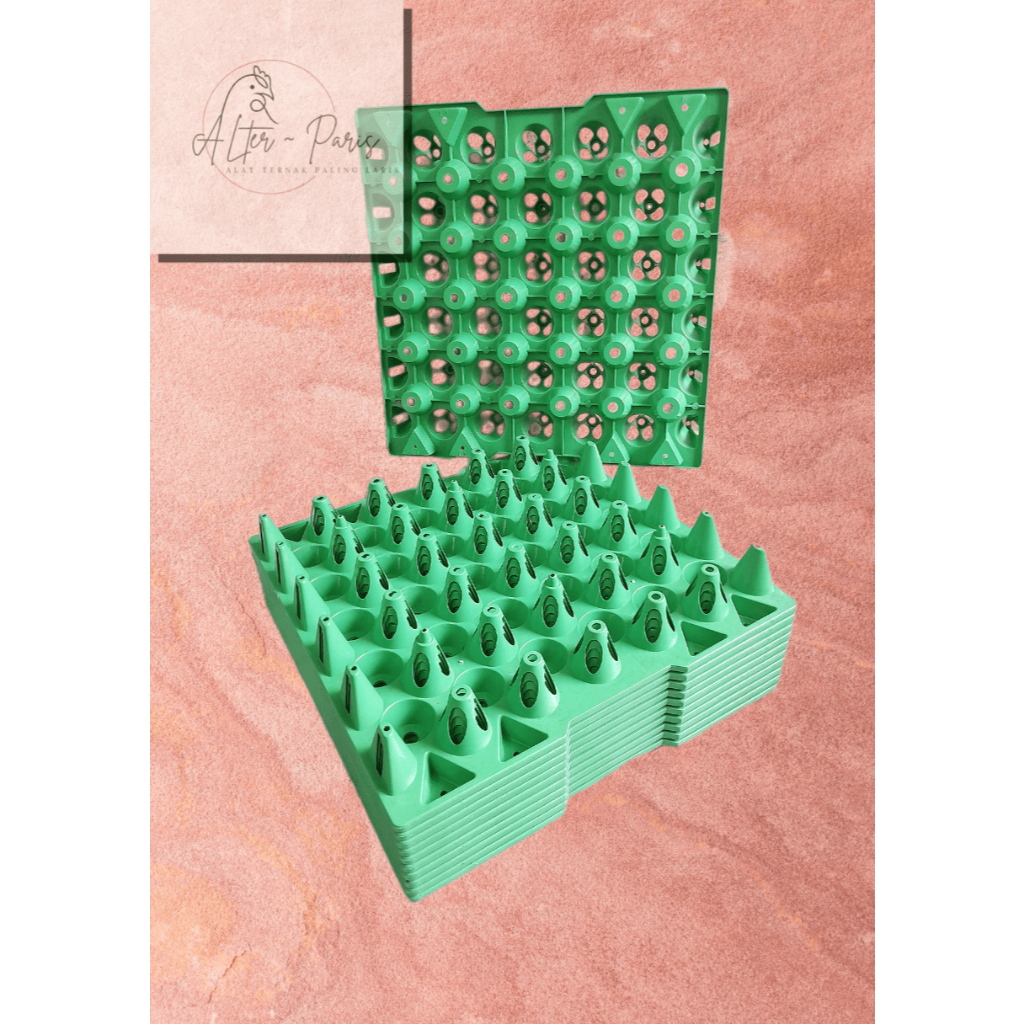 EGG TRAY PLASTIK 31.5CM TEBAL/TEMPAT TELUR/ WADAH TELUR AYAM DAN BEBEK / KANDANG PETELUR AYAM / KAND
