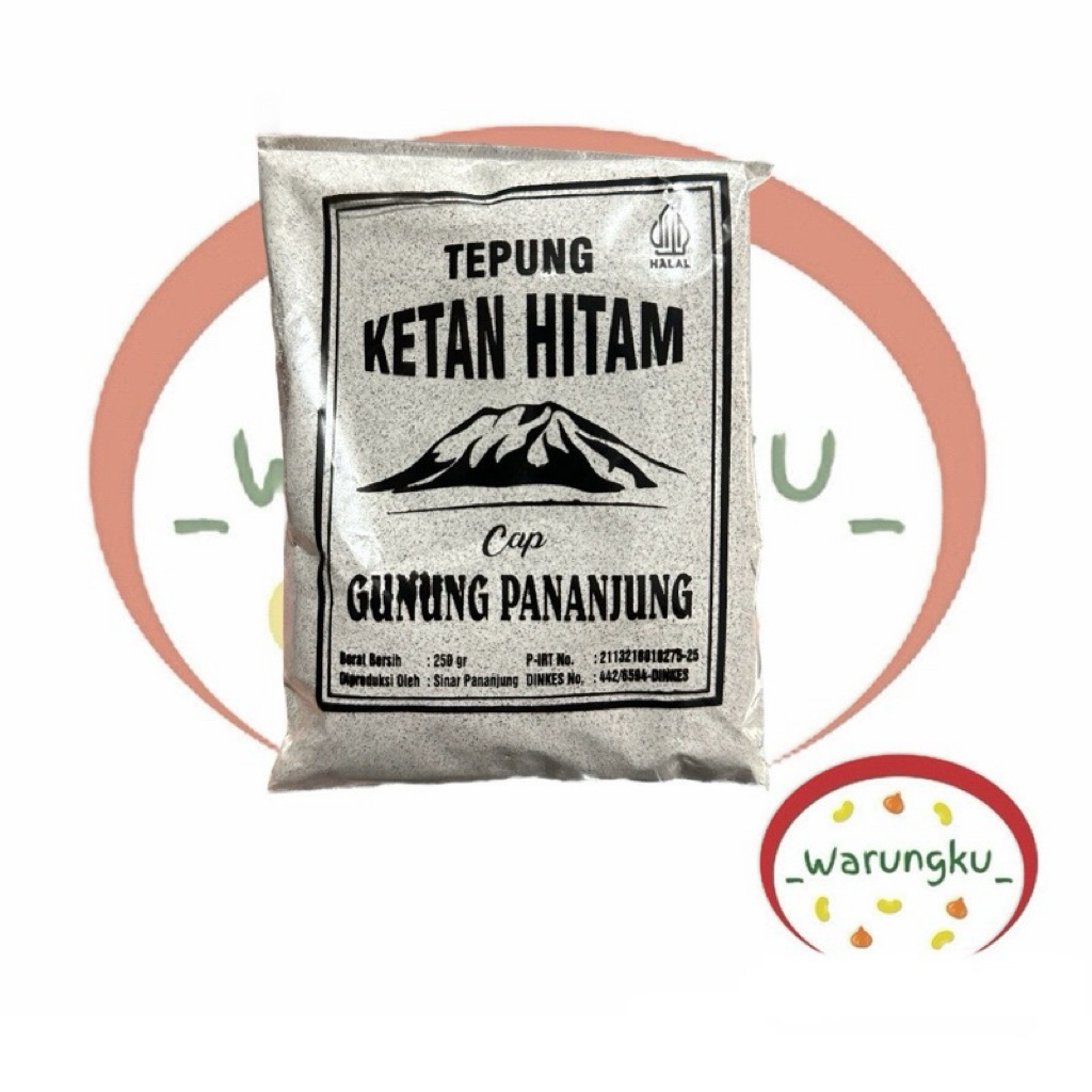 

Tepung Ketan Hitam Asli Cap Gunung Pananjung 250gr