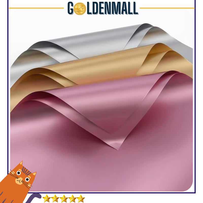 

Kertas Buket Polos Bicollor Metalic Cellophane Flower Wrapping 6103