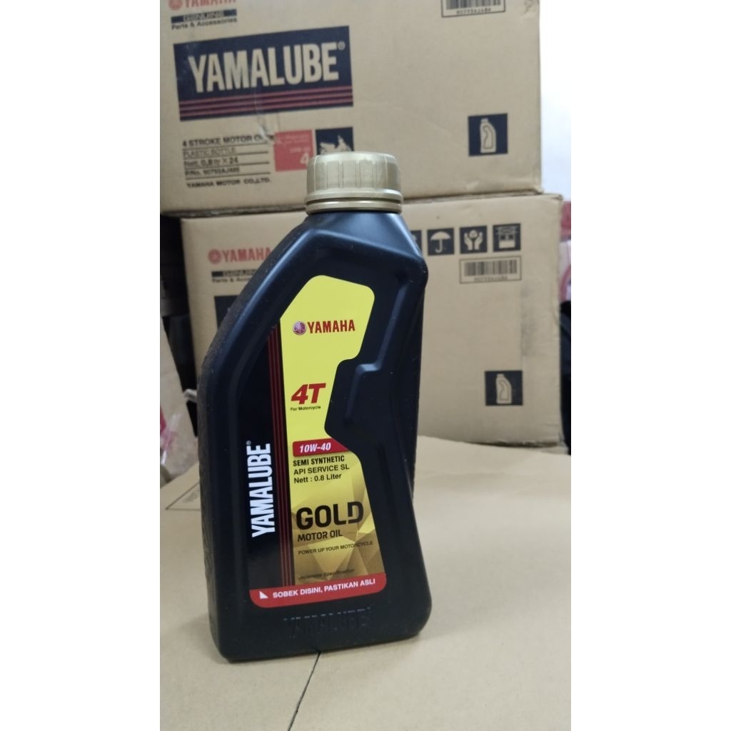 Larismanistokokku Oli Yamalube Gold 800Ml Oli Mesin Motor 4Tak