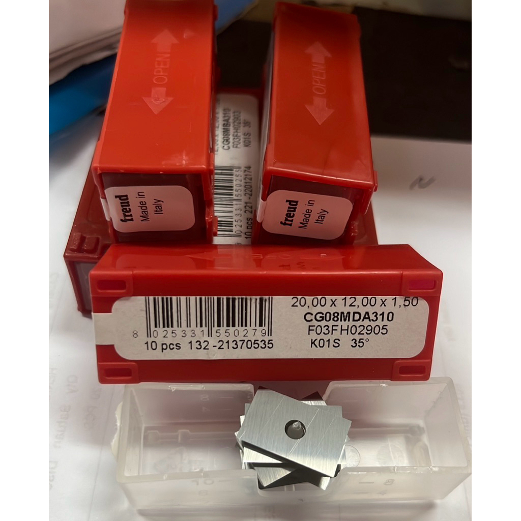 

Pisau cuterhead /T.o.k 20x12x1,5 /mata pisau cuter/Freud cutterhead