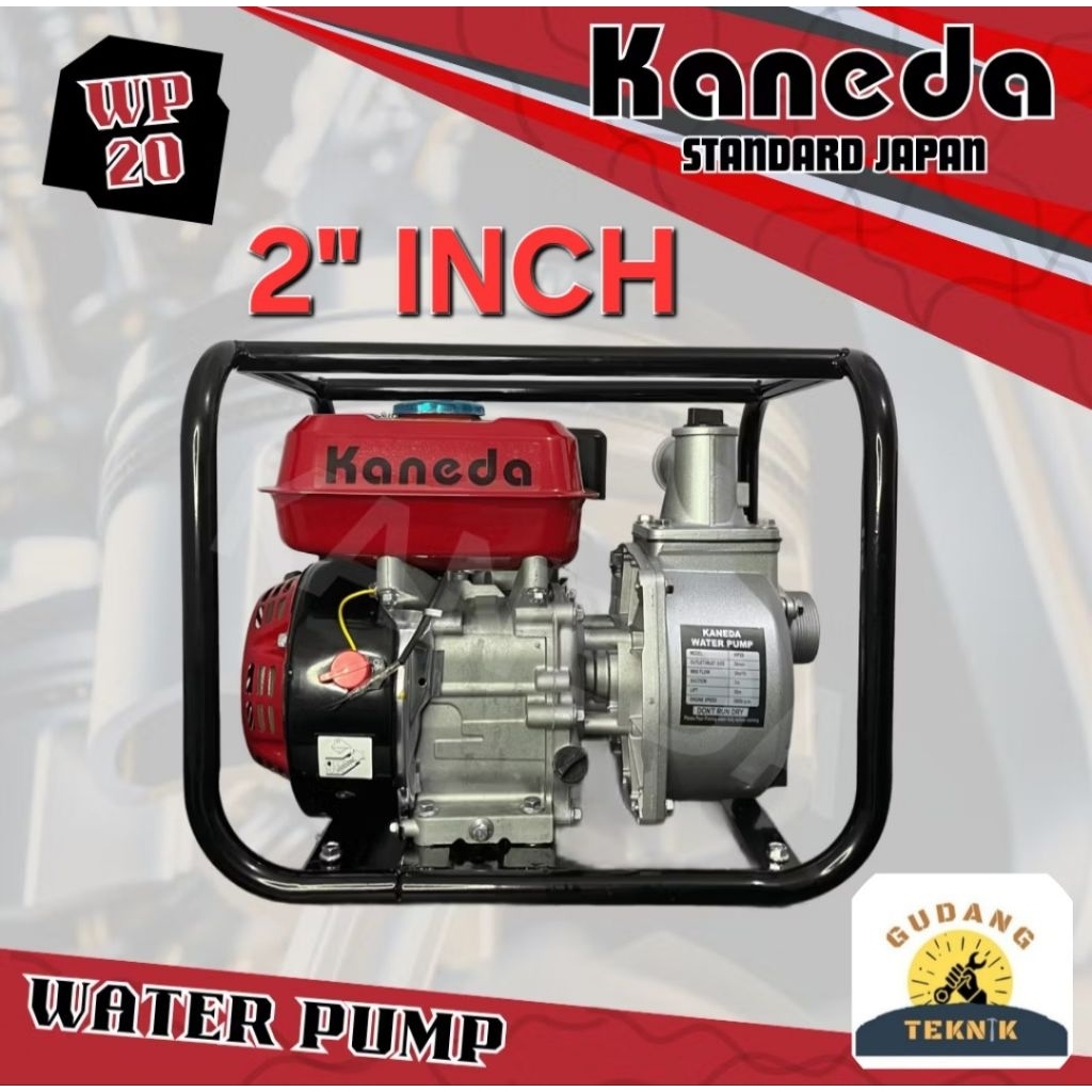 Pompa Air Sawah WP20 KANEDA / Mesin Water Pump WP-20 / Pompa Air Irigasi WP 20