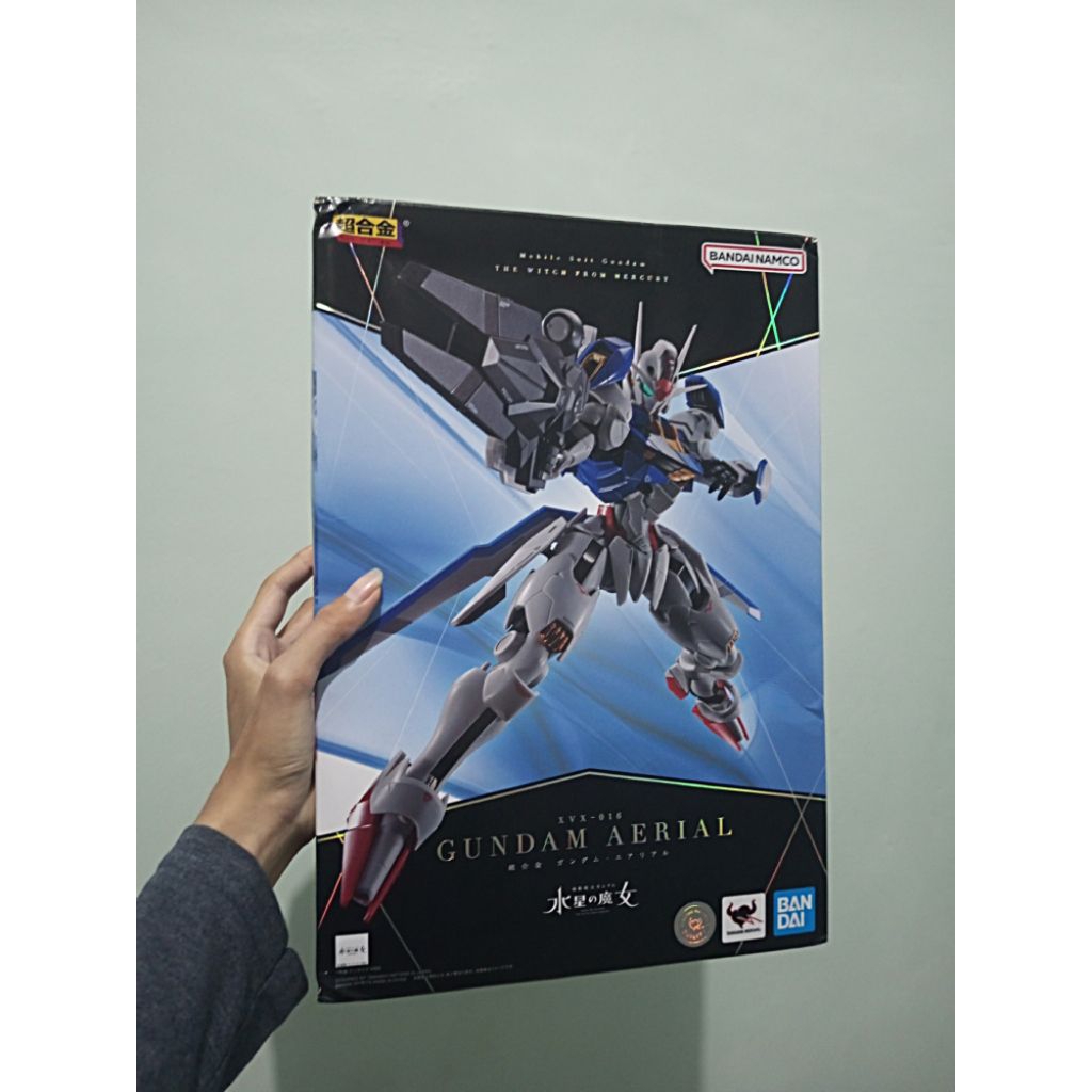Gundam aerial chogokin Bandai dan FM calamity