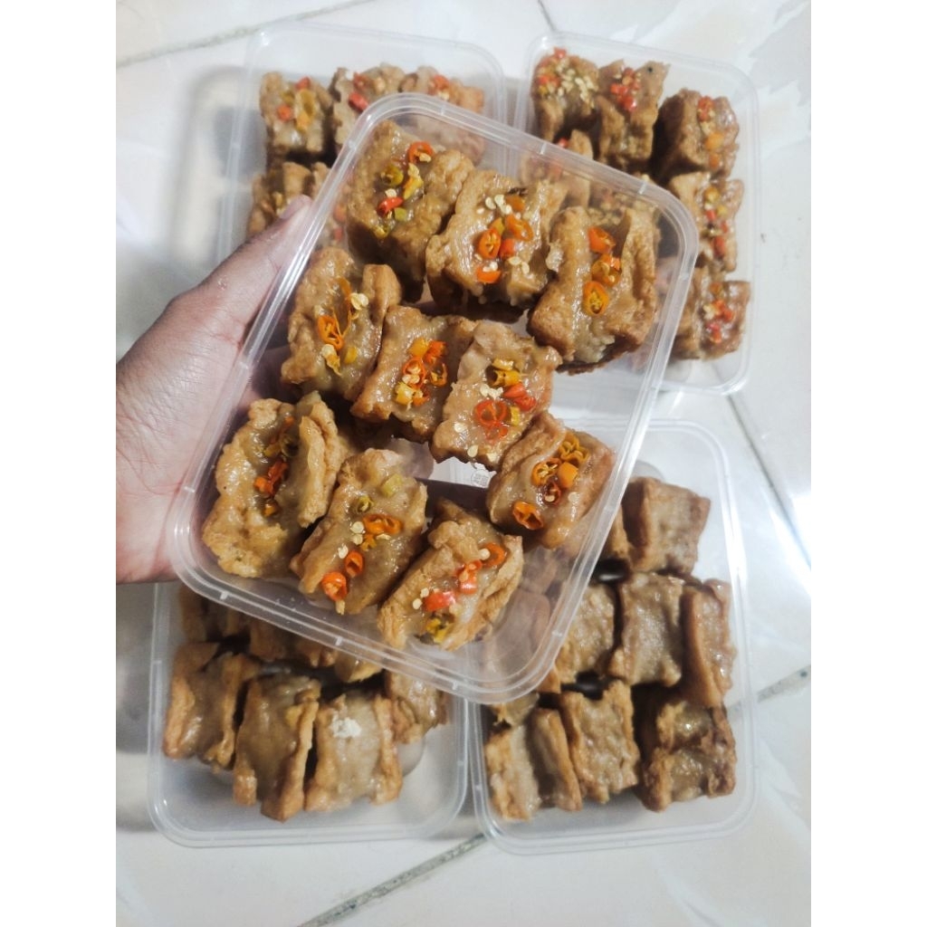 

tahu bakso pedas isi 10biji