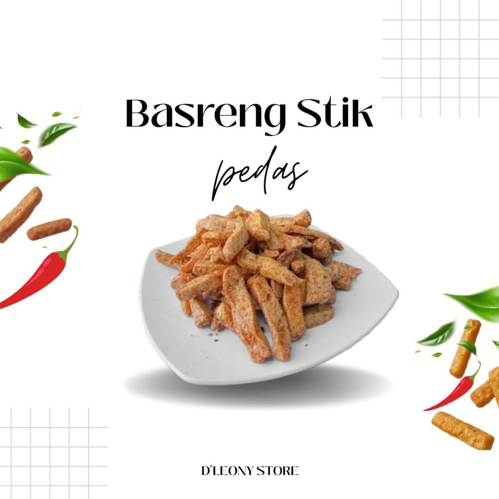 

Basreng Bakso Goreng Stik Pedas Gurih Renyah 250g - 350g