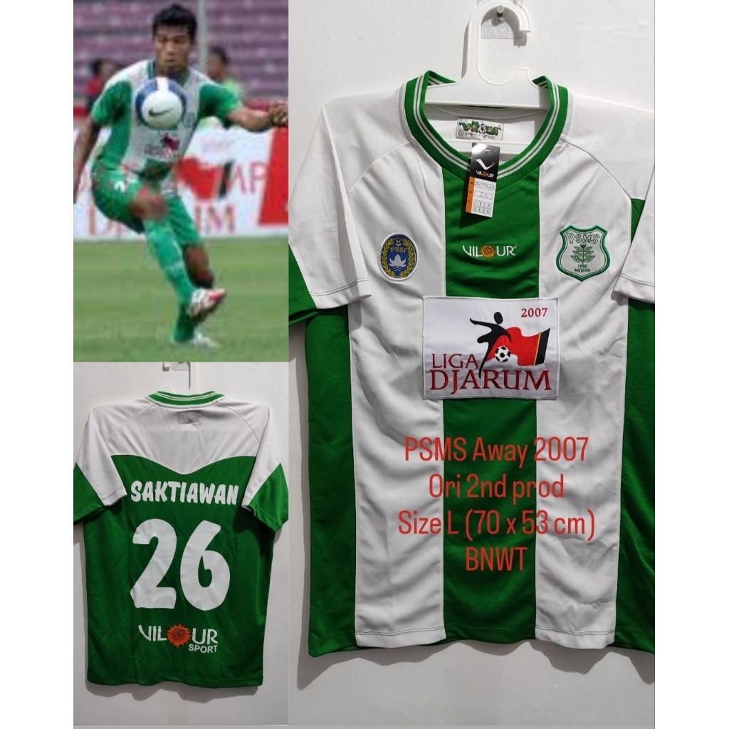 Jersey original PSMS Medan Away 2007