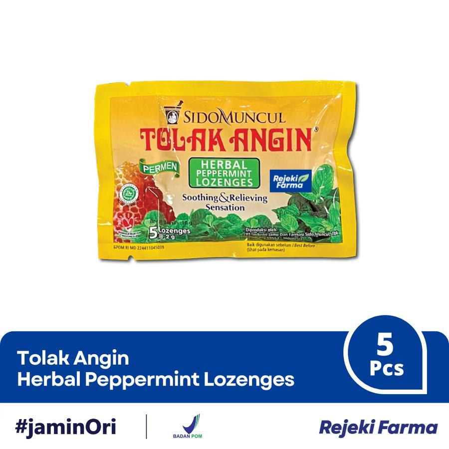 

Tolak Angin Herbal Peppermint Lozenges 1 Bungkus Permen TolakAngin