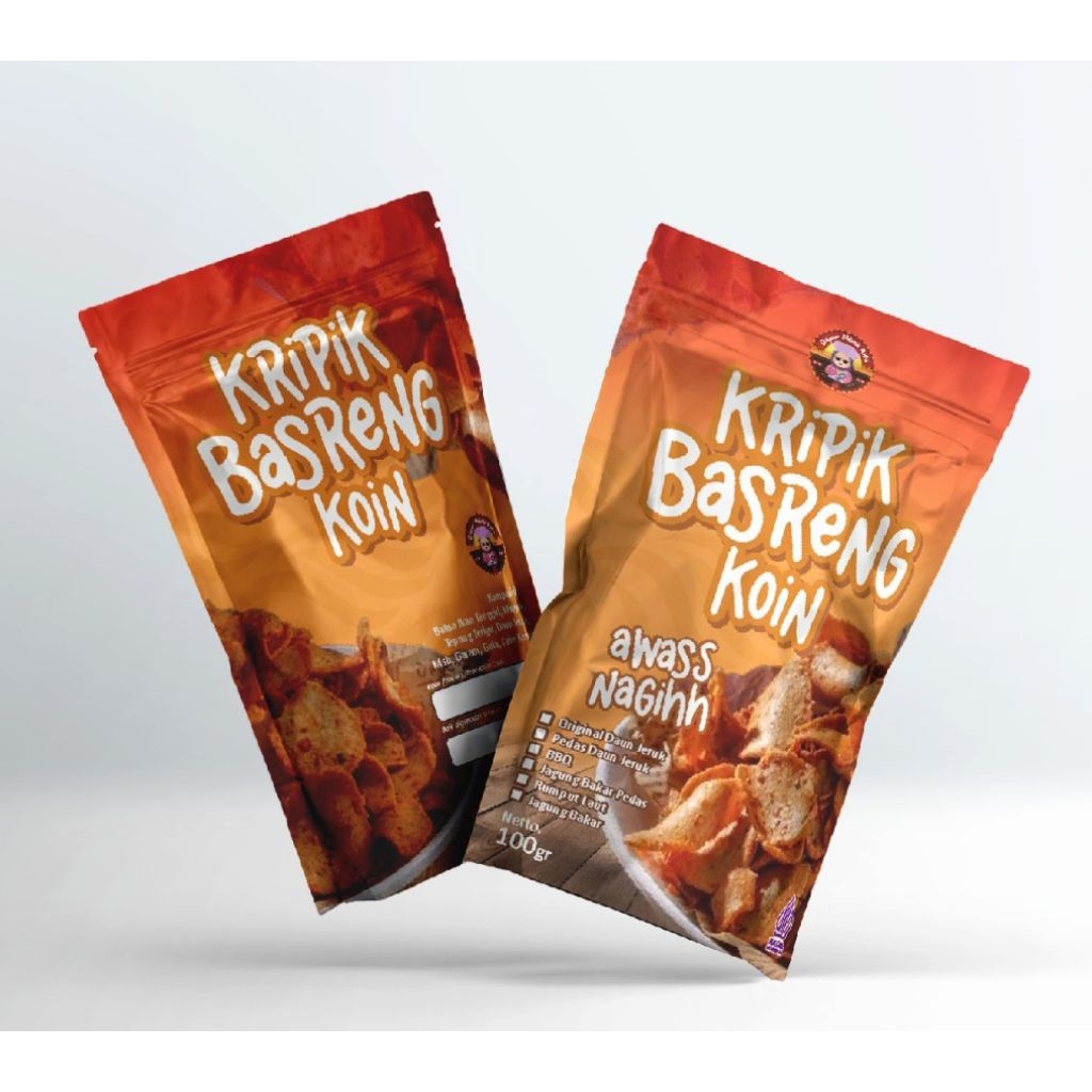 

kripik basreng koin/kripik basreng dapur mbak Rifa/kripik basreng daun jeruk