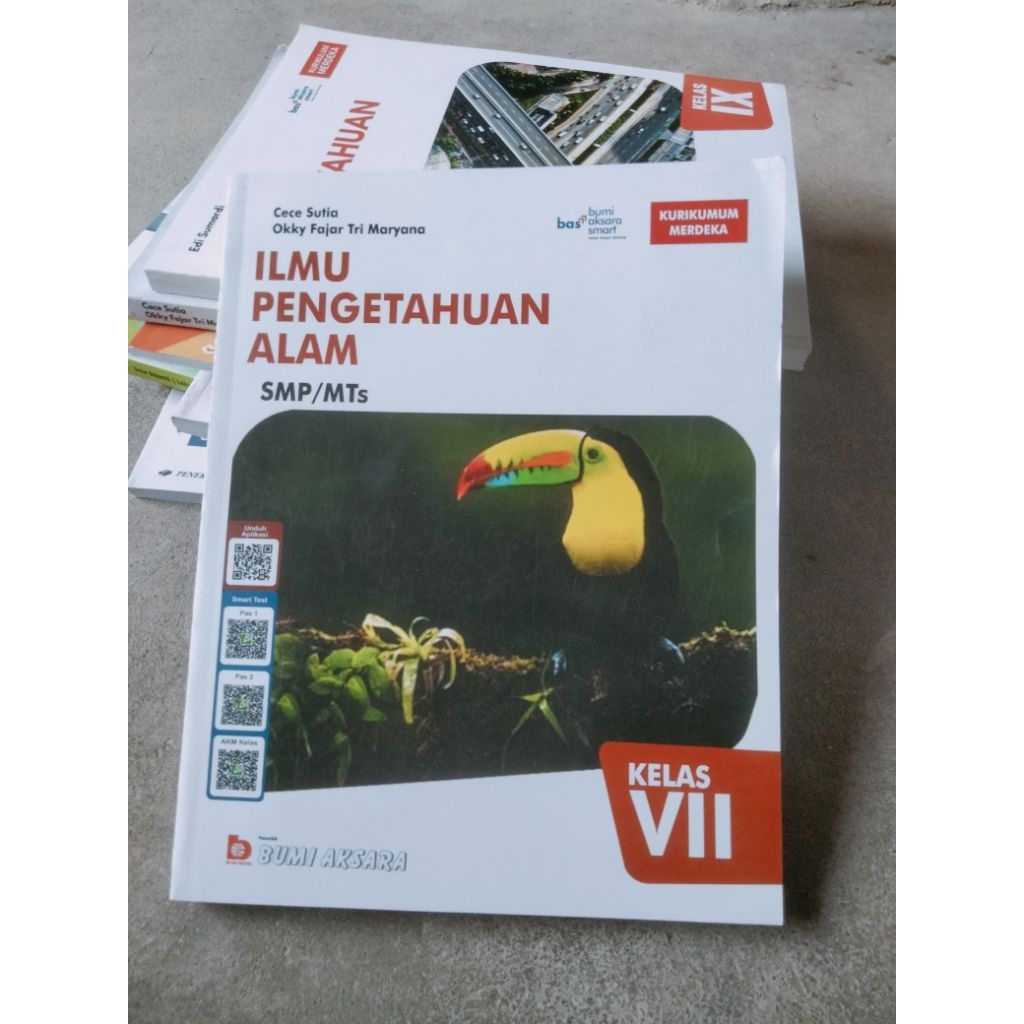 ORIGINAL BEKAS ILMU PENGETAHUAN ALAM KELAS 7 KURIKULUM MERDEKA (BUMI AKSARA)