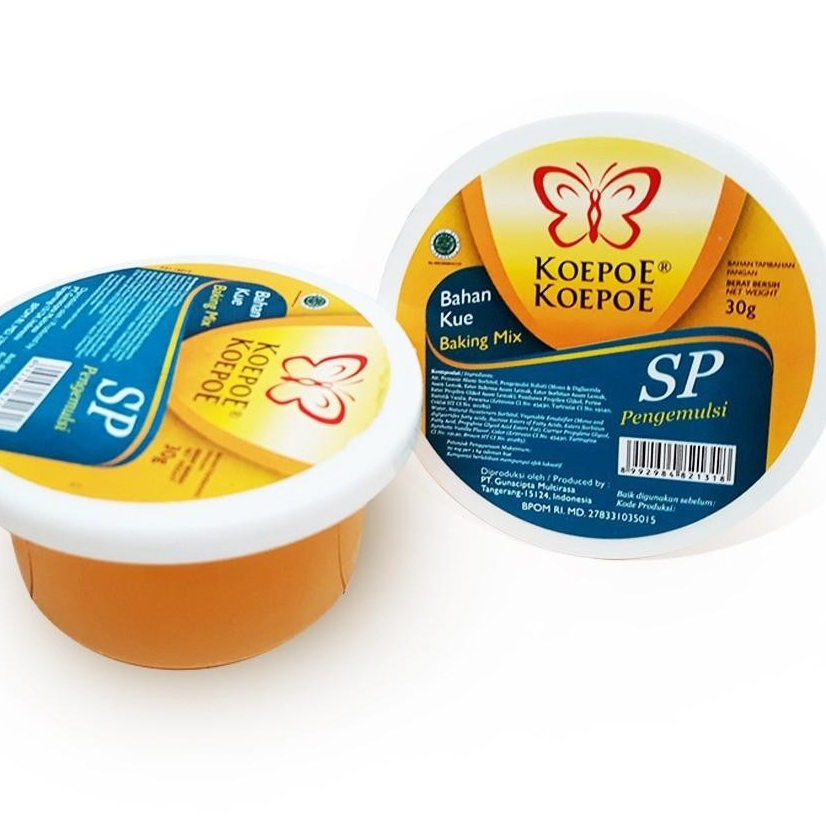 

SP Cap Koepoe-Koepoe 30 gr Bahan Kue Emulsifier