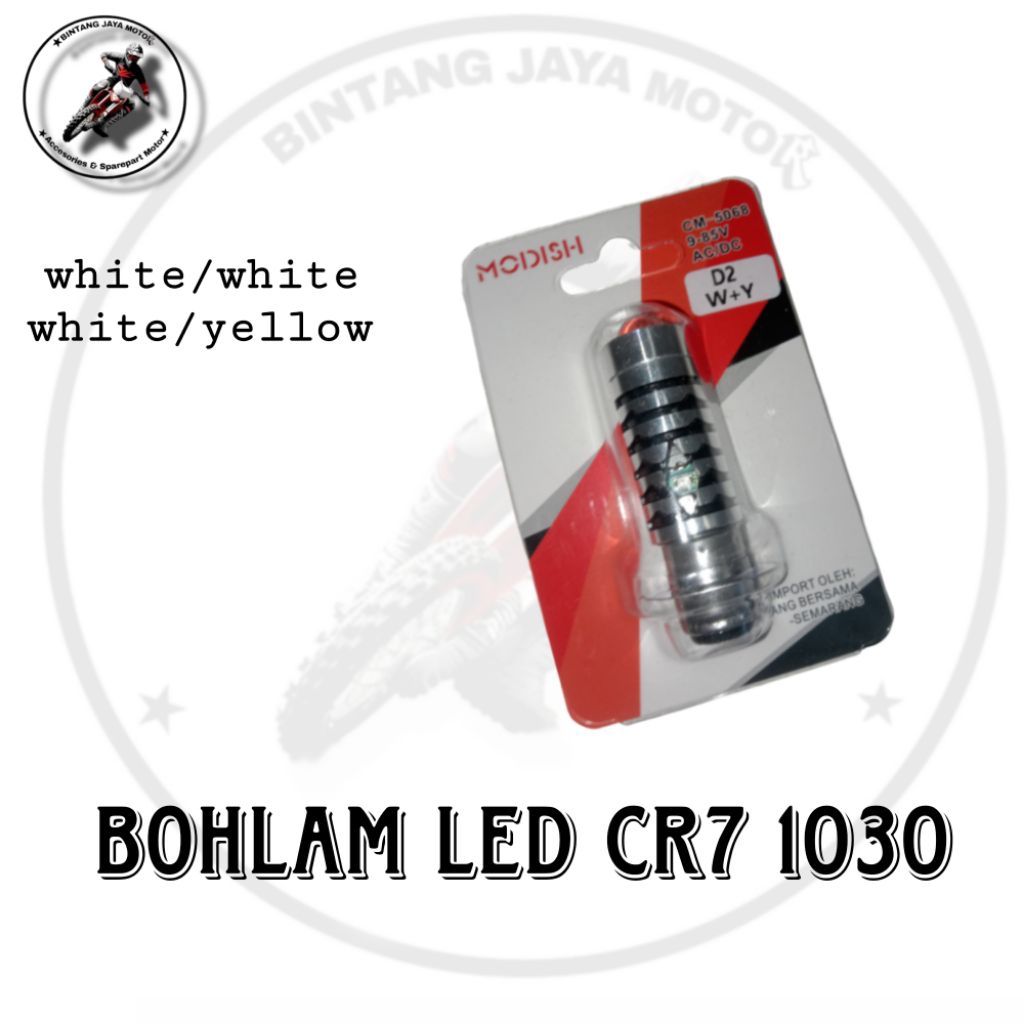 Bohlam depan LED lampu lamp depan universal AC DC 1030 CR7
