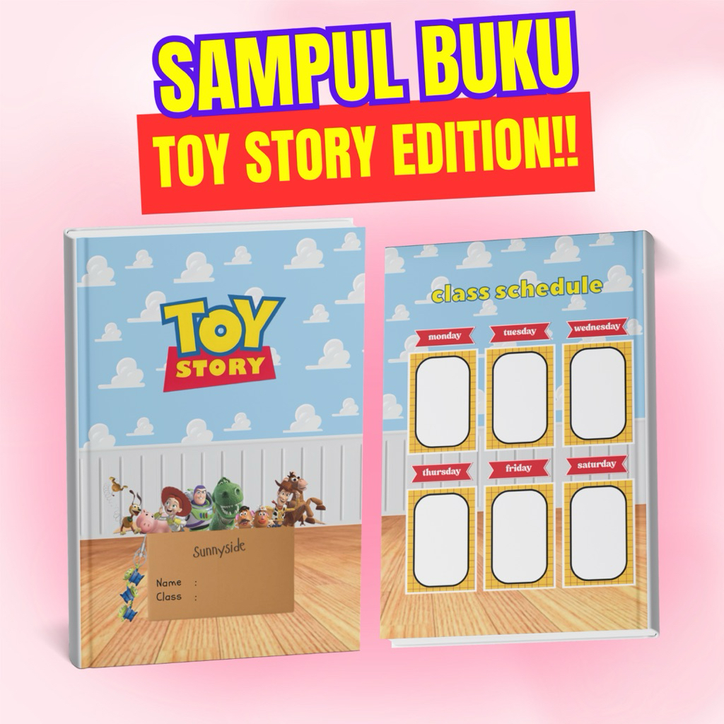 

Sampul Buku TOY STORY EDITION!!