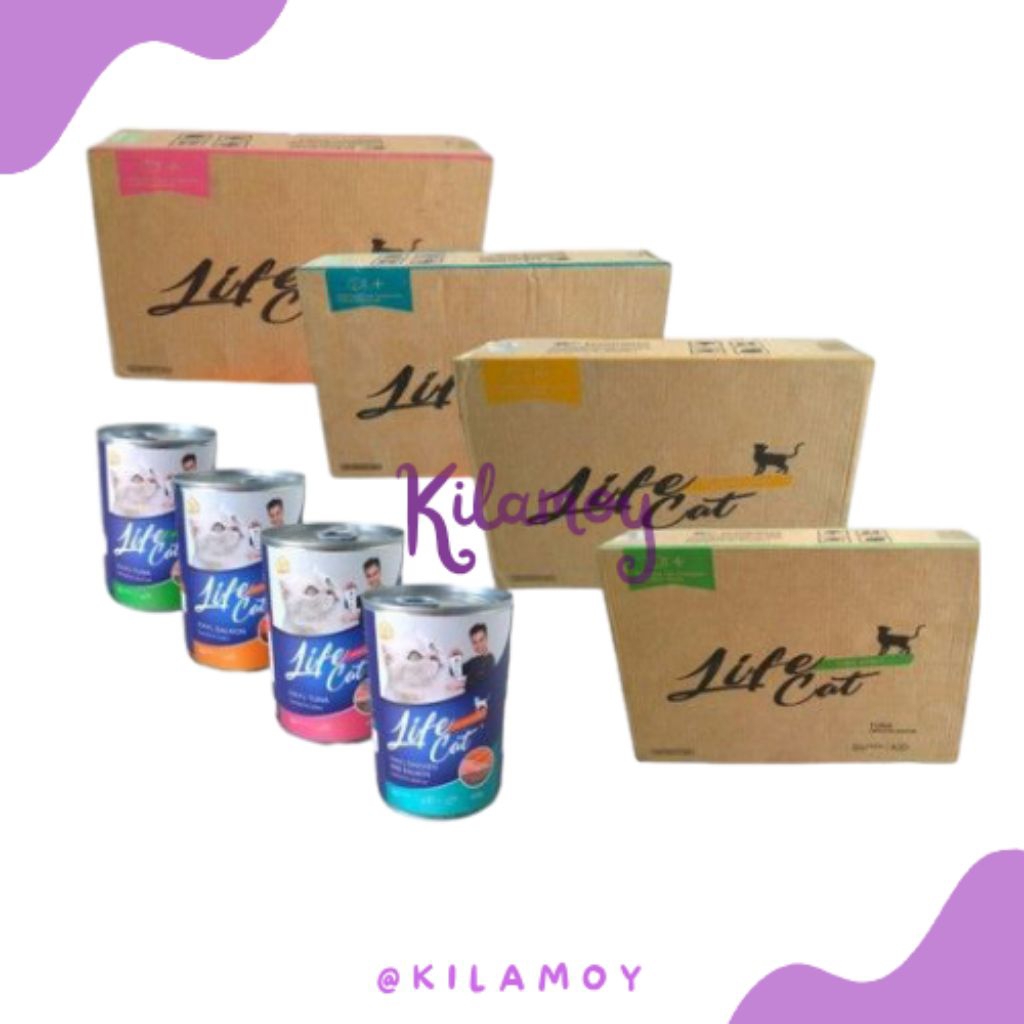 1 DUS LIFE CAT KALENG ADULT KITTEN ISI 24PCS