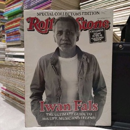 KODE W65F MAJALAH ROLLING STONE IWAN FALS SPECIAL COLLECTORS EDITION
