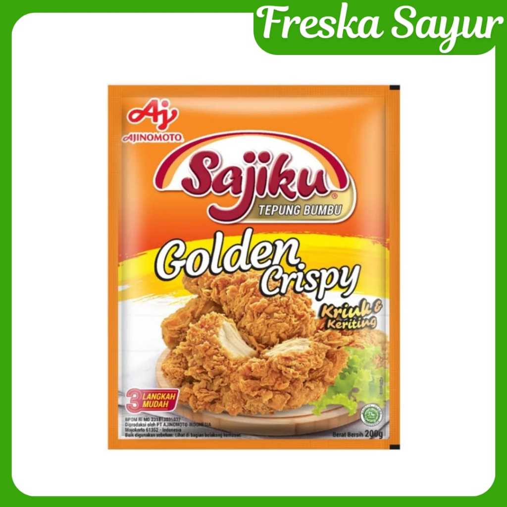 

Sajiku Tepung Golden Crispy 220 gr