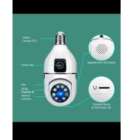 Kamera cctv v380pro smart