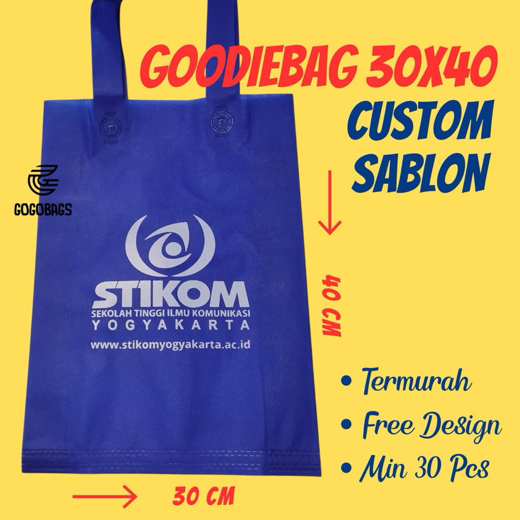 

Tas Spunbond 30x40x8 Custom Sablon / Tas Spunbond 30x40 Sablon / Tas Pernikahan / Tas Khitan / atas Tasyakuran / Tas Oleh-Oleh Haji / Tas Umroh / Tas Promosi / Tas Seminar / Tas Tahlil / Tas Hamper / Tas Ulang Tahun / Tas Hajatan